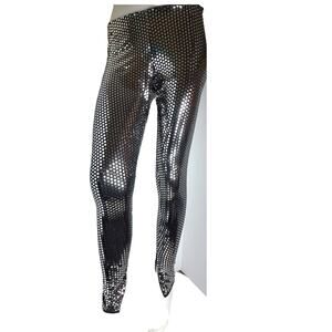 Maison Martin Margiela X H&M Disco Ball Mirror Leggings Size 4